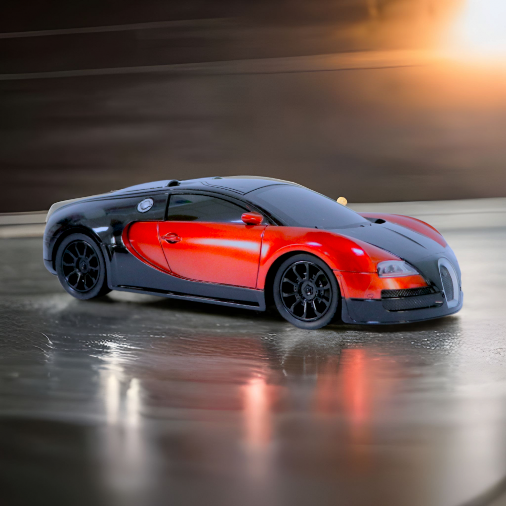 Bugatti Veyron qizil rangli pult bilan boshqariluvchi  No.042-4